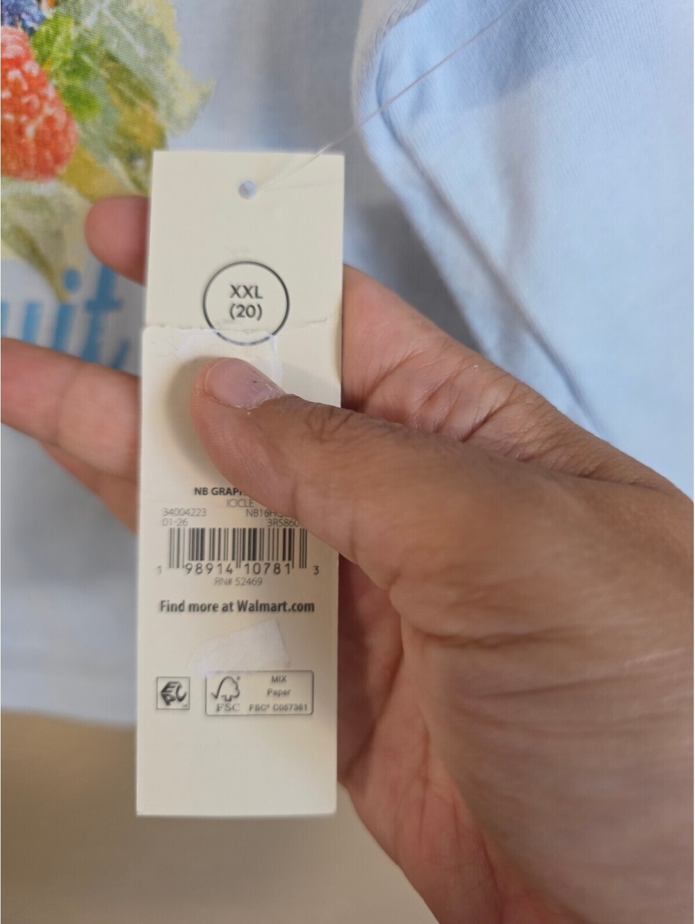 No Boundaries XXL Light Blue Crop Tank Top XXL 20 Valley Meadows Graphic - Picture 2 of 6